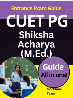 CUET PG Shiksha Acharya (MEd) Guide Notes Book in Sanskrit
