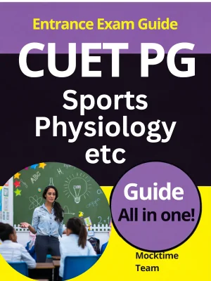 CUET PG Sports Physiology etc Guide Notes Book in English