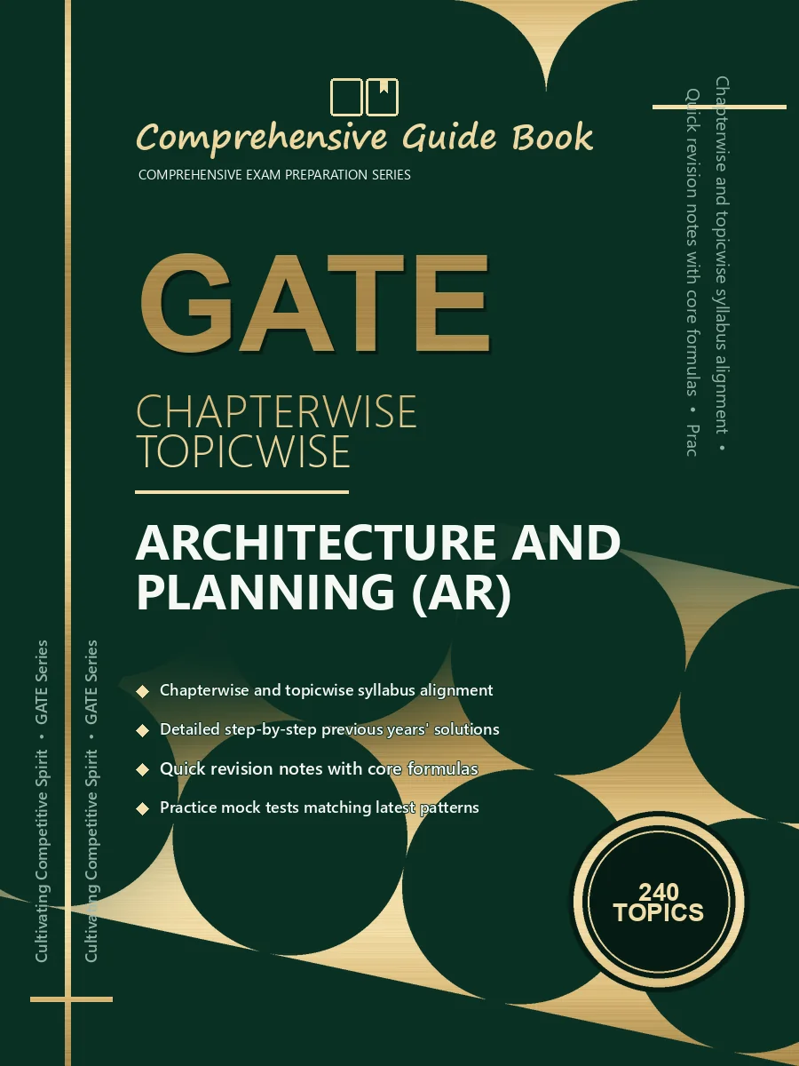 GATE Architecture and Planning (AR) Book pdf