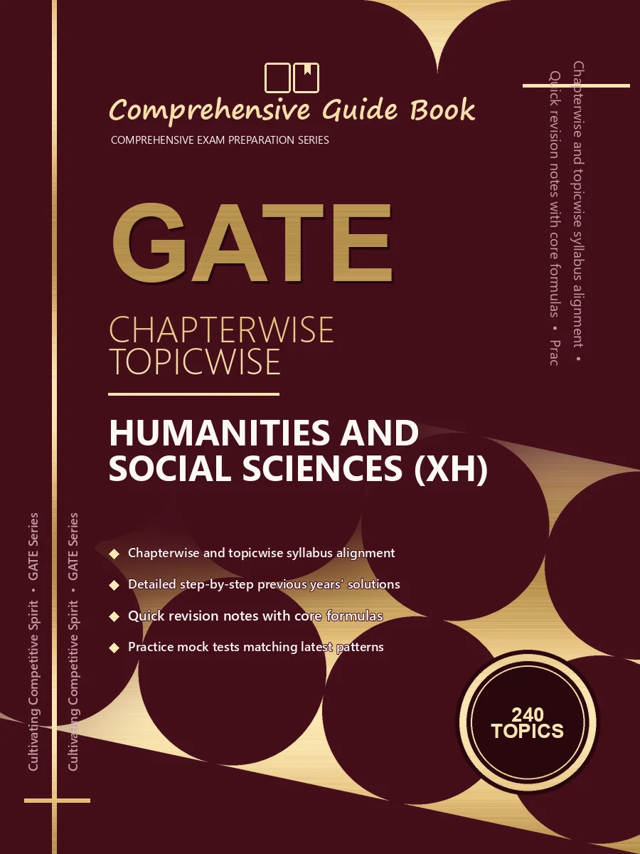 GATE Humanities and Social Sciences (XH) Book pdf