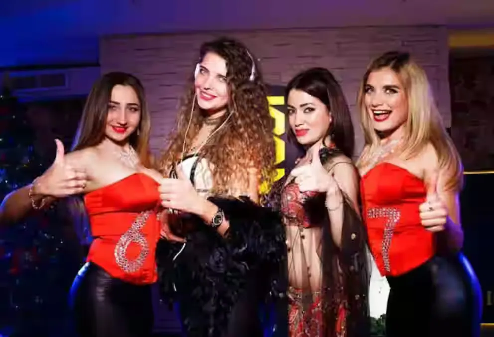 Russian Night Club in Goa