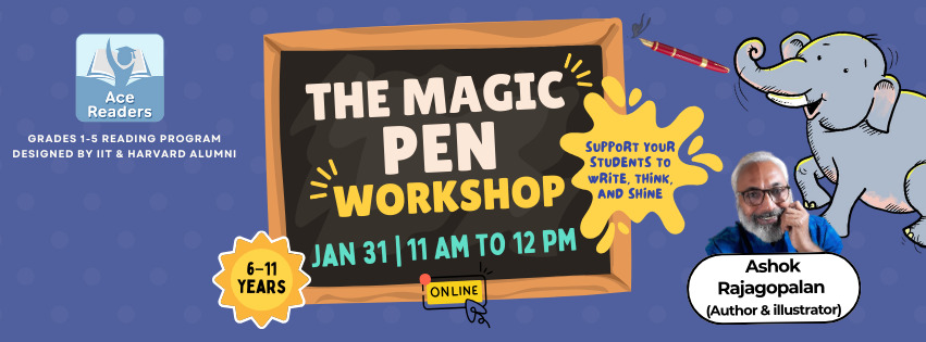 The Magic Pen Workshop Banner