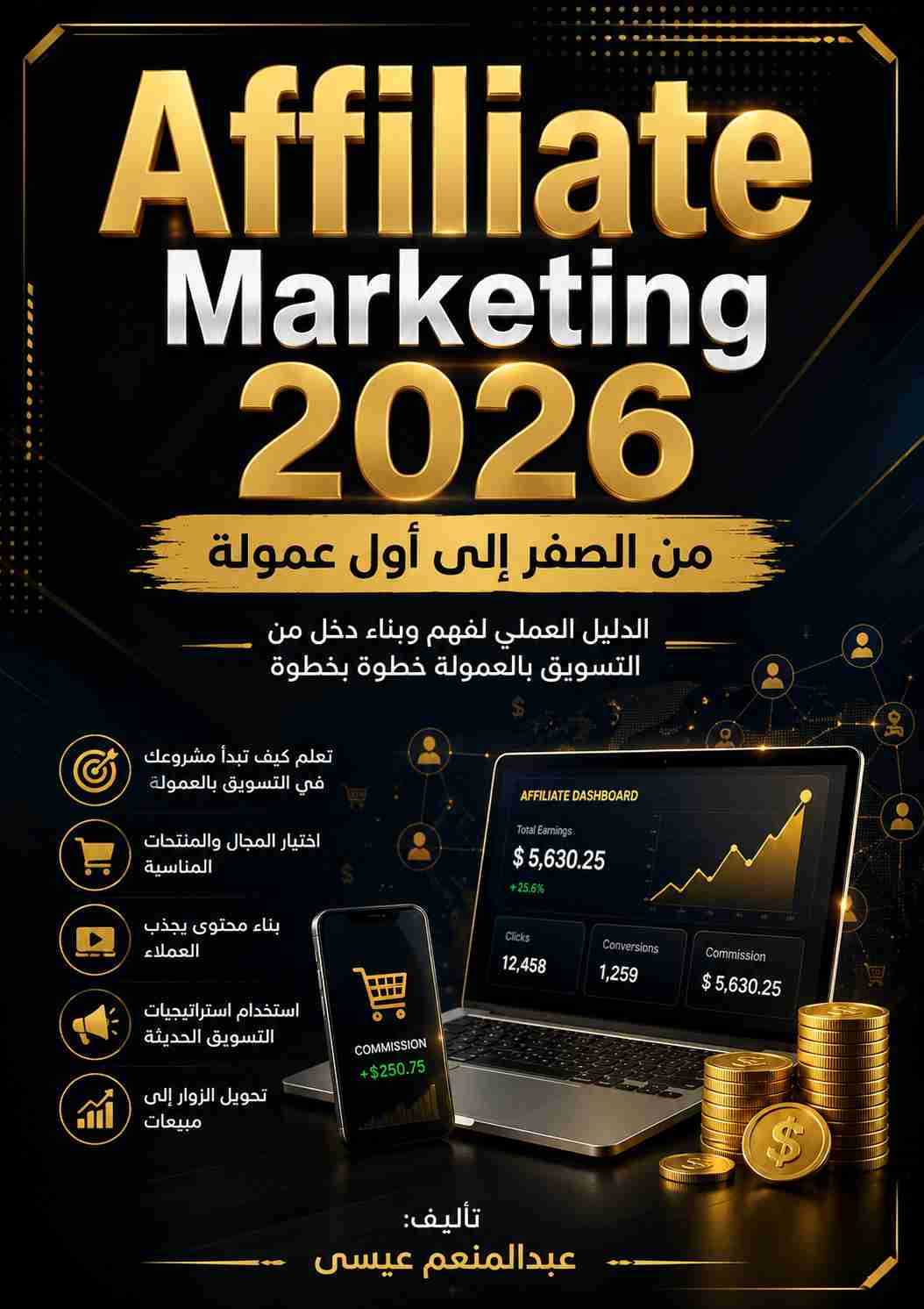 affiliate marketing 2026: من الصفر إلى أول عمولة