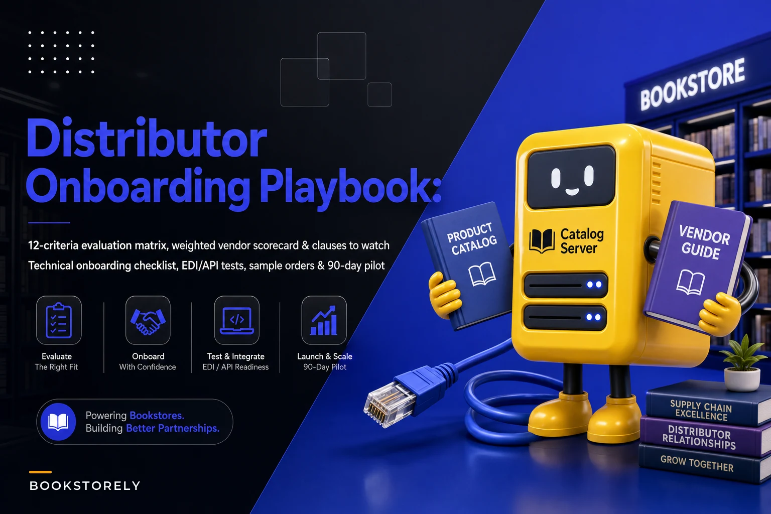 How to choose and onboard Christian book distributors: a practical evaluation matrix, onboarding checklist and negotiation scripts for indie bookstores & churches