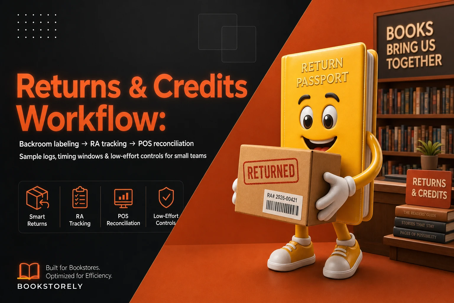 Miscounted returns and missing consignment credits? A backroom workflow to close the gap