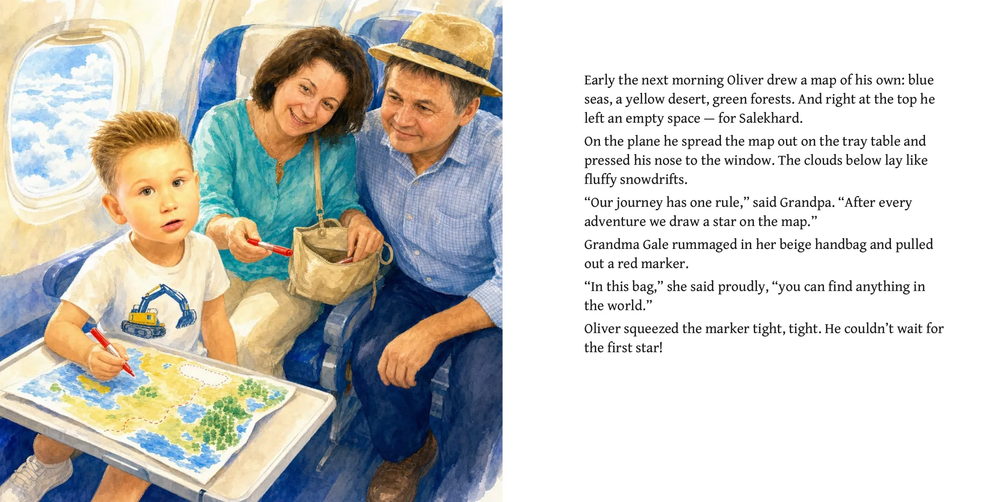 Oliver's Big Adventure with Grandma and Grandpa — page 4
