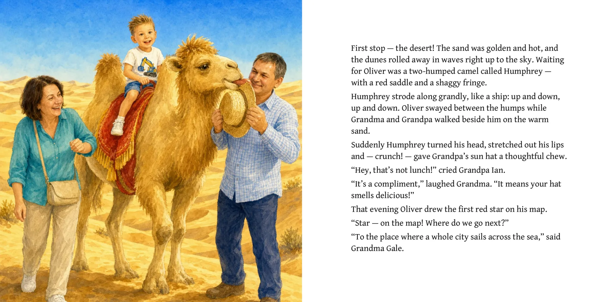 Oliver's Big Adventure with Grandma and Grandpa — page 5