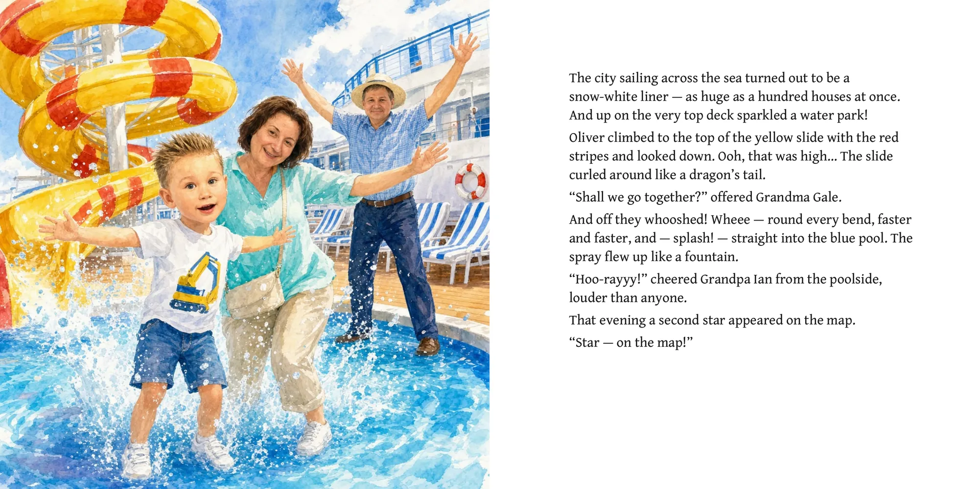 Oliver's Big Adventure with Grandma and Grandpa — page 6