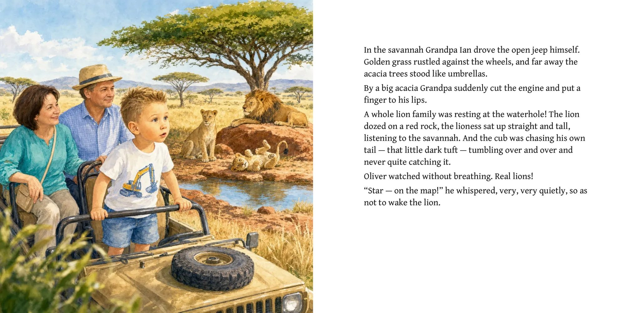 Oliver's Big Adventure with Grandma and Grandpa — page 8