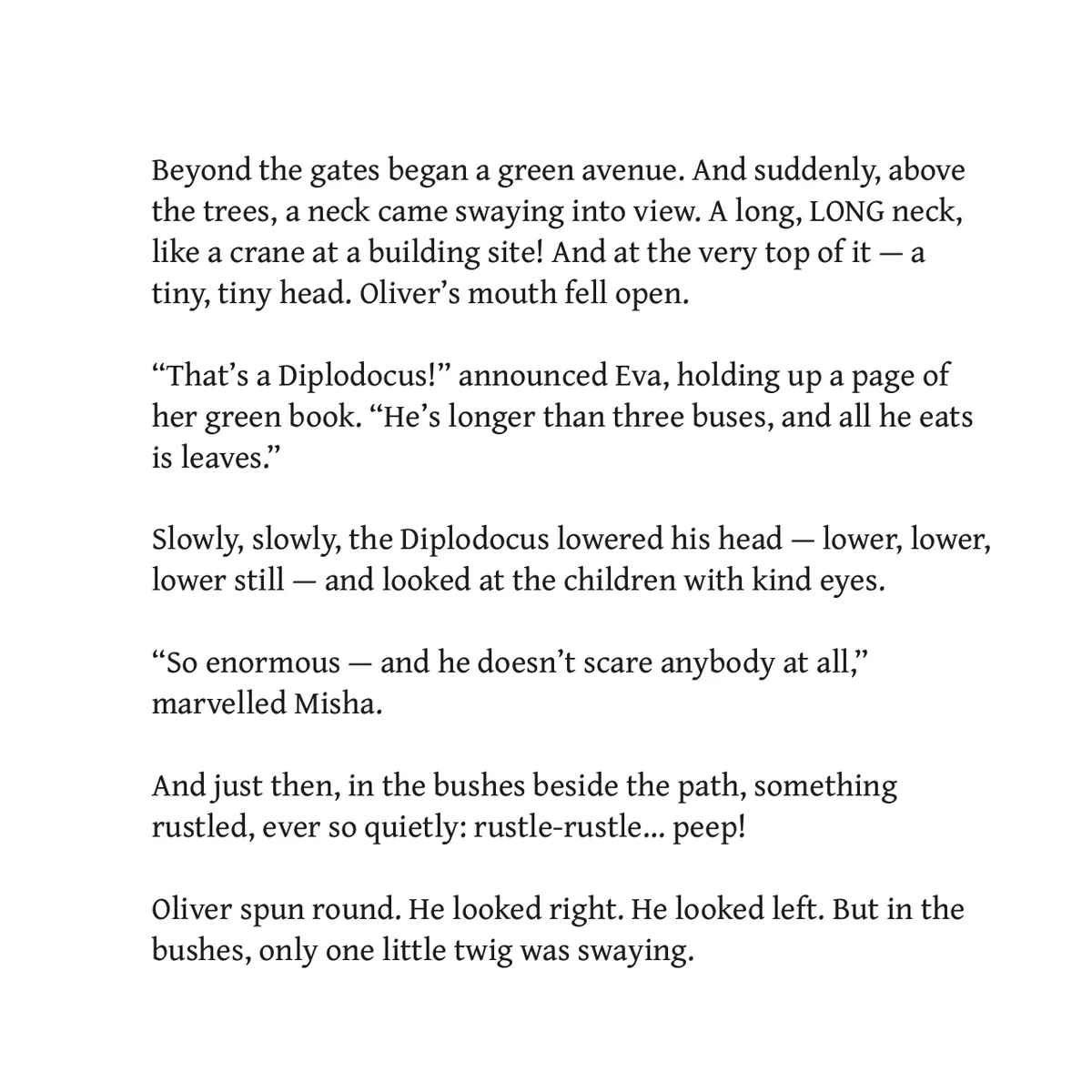 Oliver and the Littlest Dinosaur — page 7