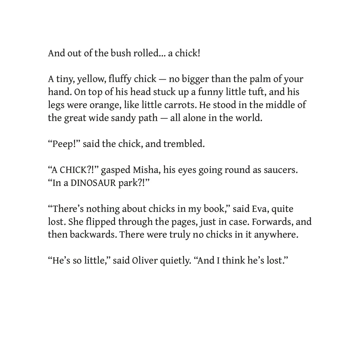 Oliver and the Littlest Dinosaur — page 17