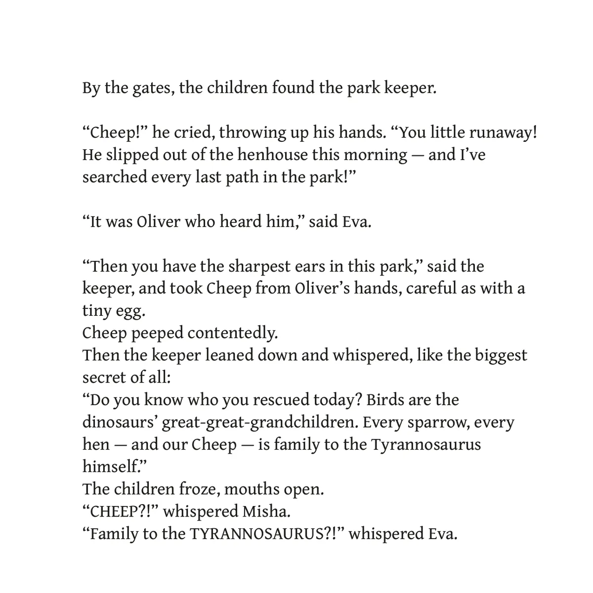 Oliver and the Littlest Dinosaur — page 21