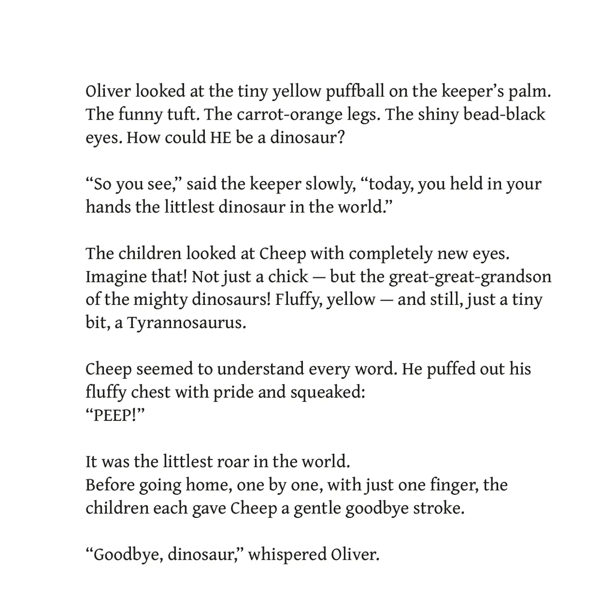 Oliver and the Littlest Dinosaur — page 23