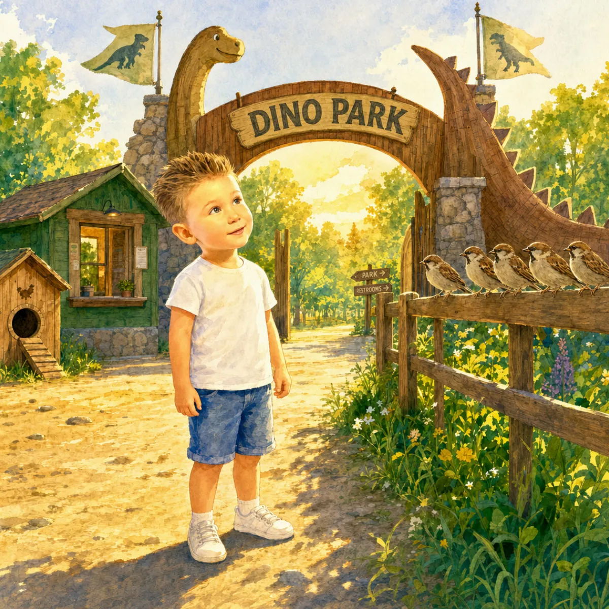 Oliver and the Littlest Dinosaur — page 24
