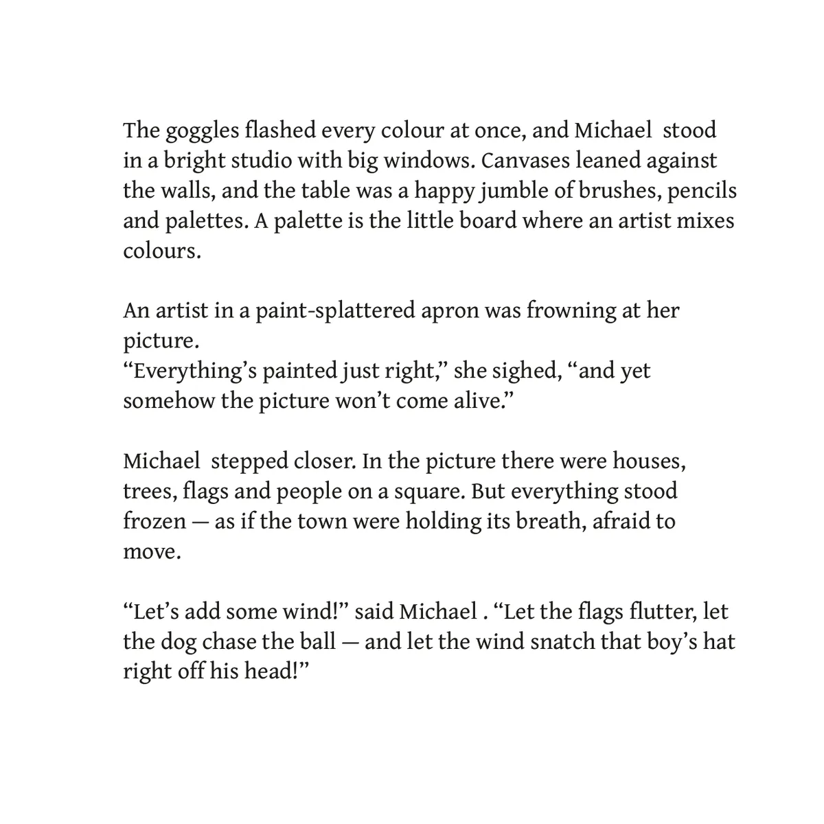 Michael and the Magical Museum of Jobs — page 21