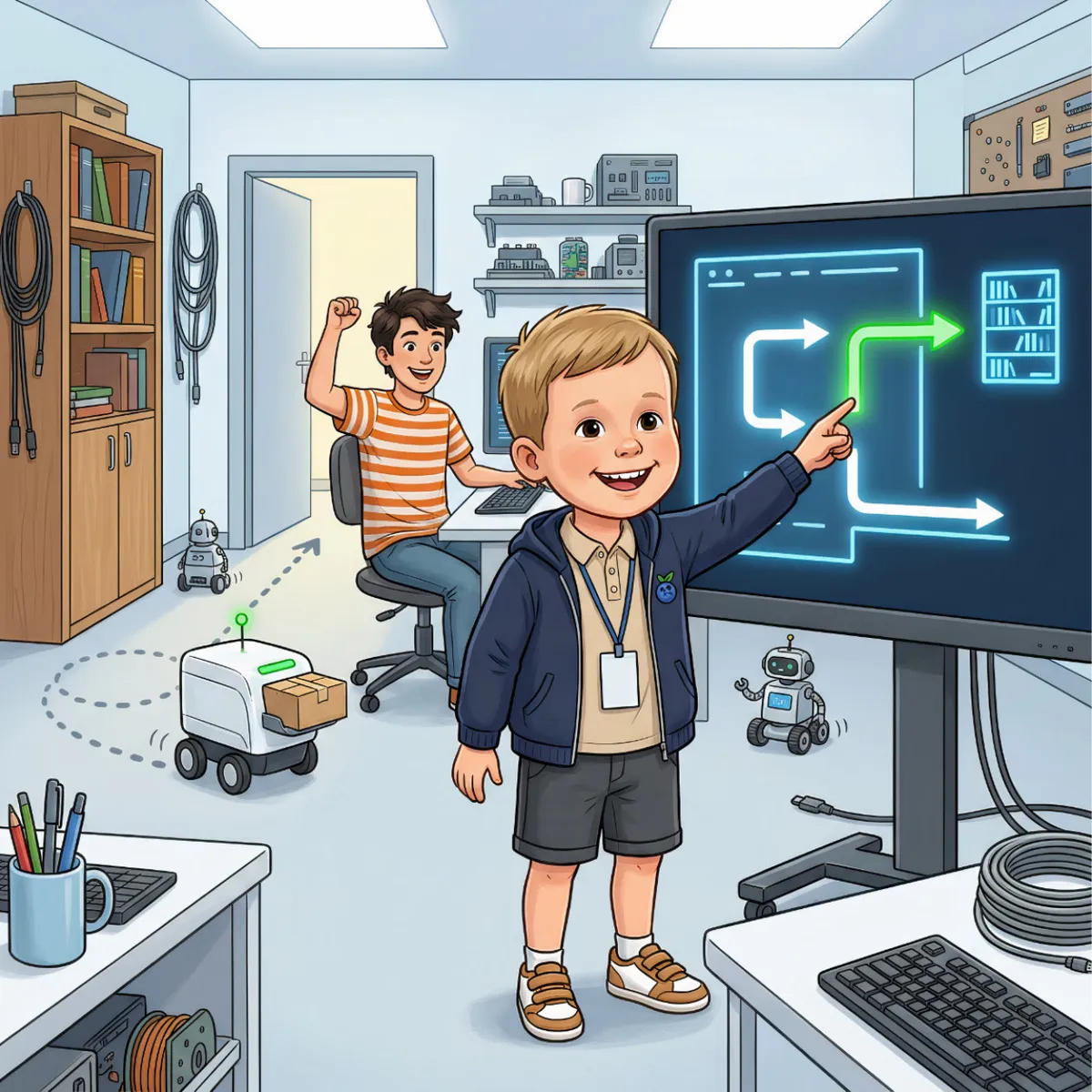 Michael and the Magical Museum of Jobs — page 26