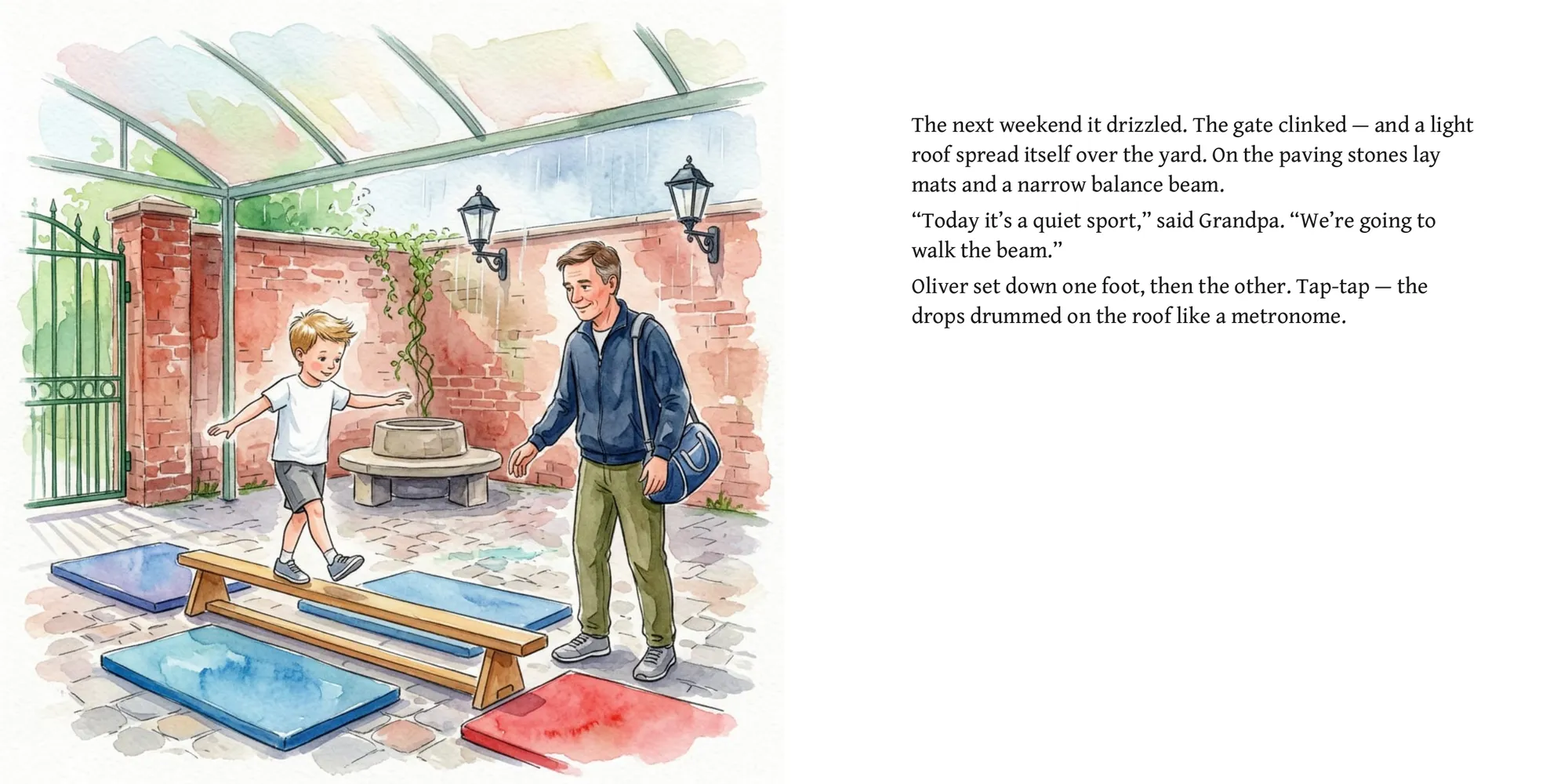 Oliver and Grandpa's Sports Yard — page 10