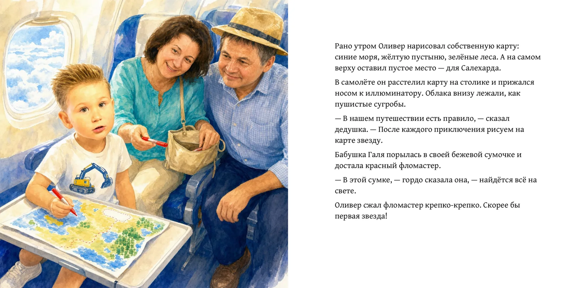 Большое путешествие Оливера с бабушкой и дедушкой — страница 4