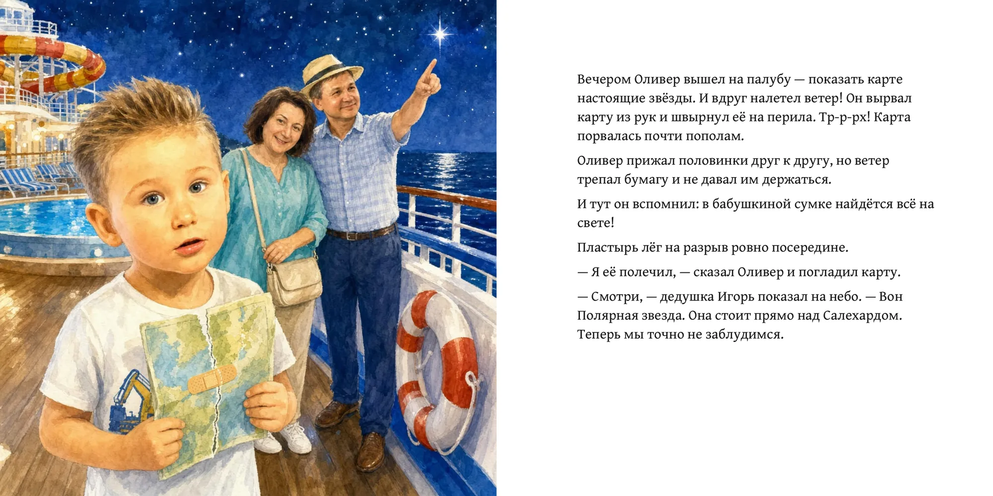 Большое путешествие Оливера с бабушкой и дедушкой — страница 7