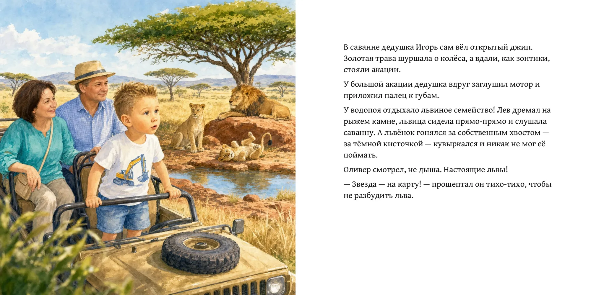 Большое путешествие Оливера с бабушкой и дедушкой — страница 8