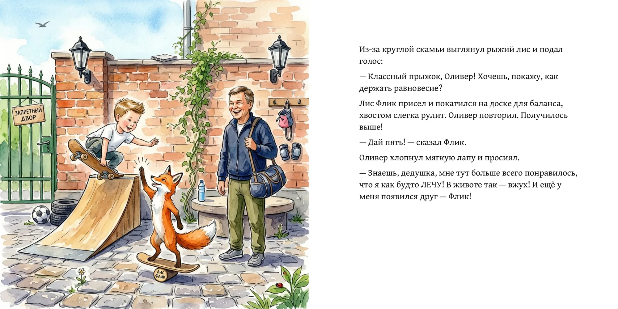 Оливер и дедушка выбирают спорт — страница 6