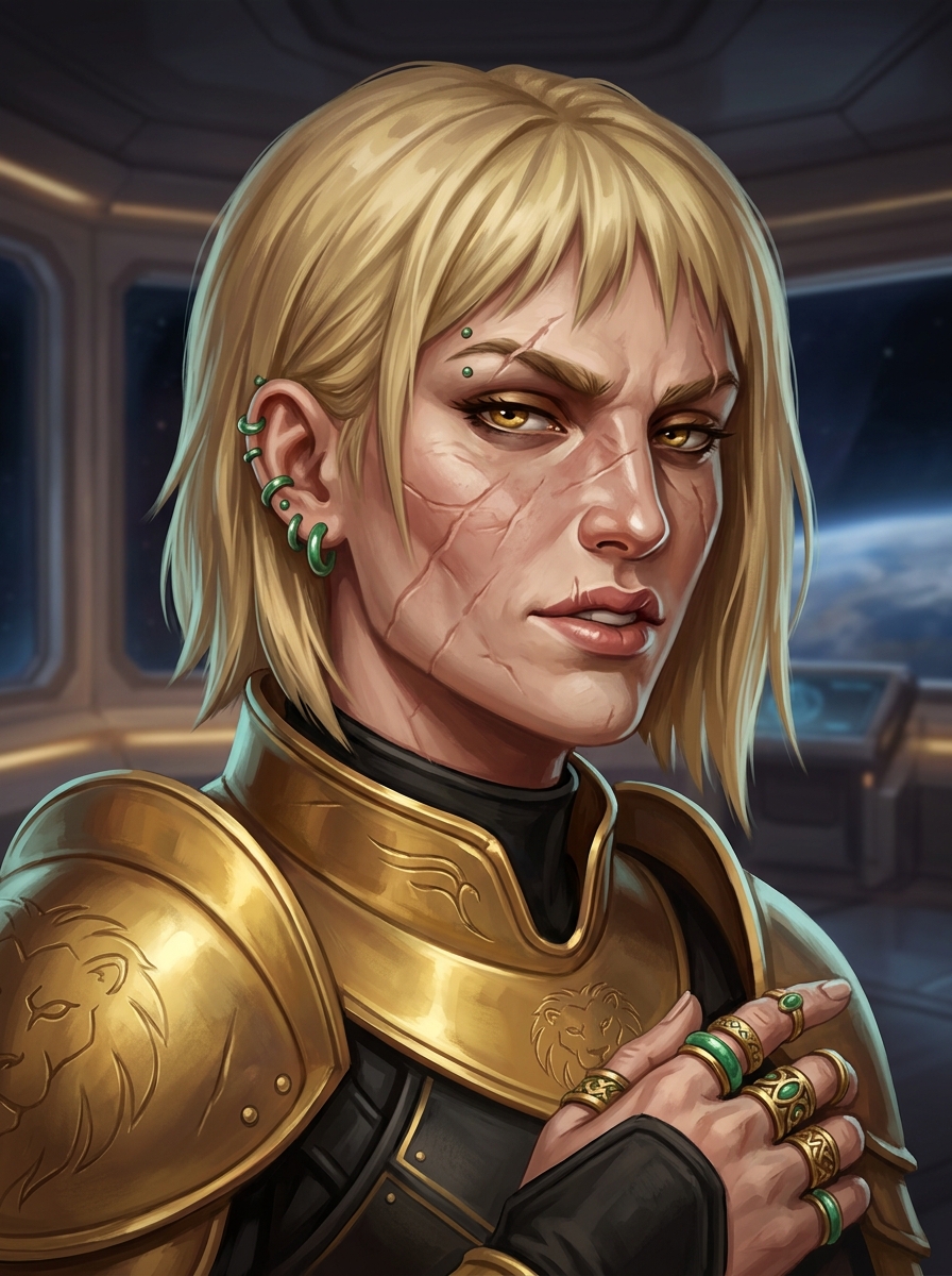 Scarred Angular Gold