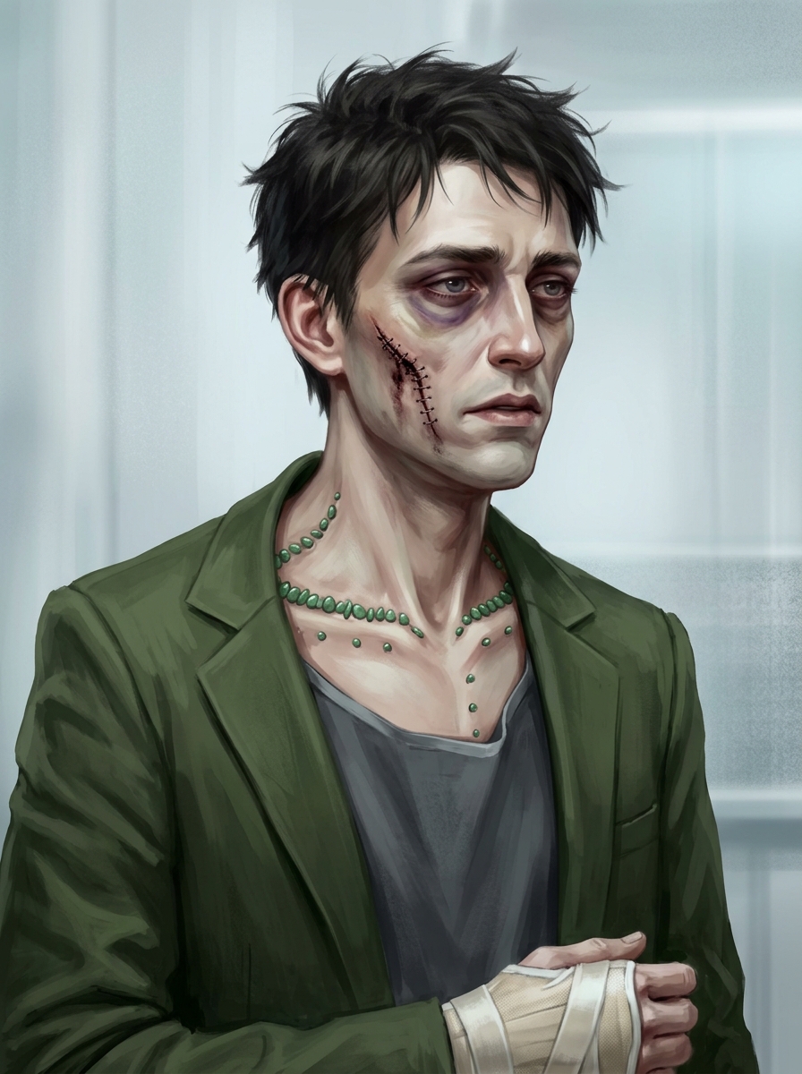 Scarred and Gaunt