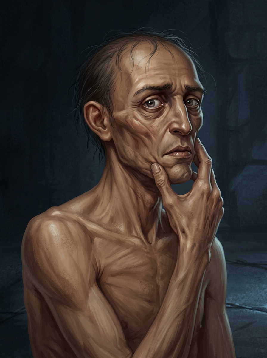 Emaciated Prisoner
