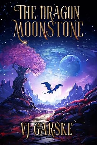 Book cover of The Dragon Moonstone by Valerie Jane Garske