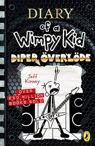 Book cover of Diper Överlöde: Diary of a Wimpy Kid by Jeff Kinney