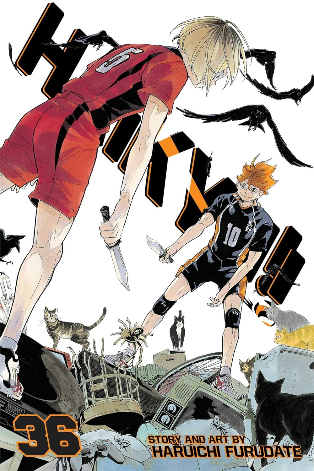 Book cover of Haikyu!!, Vol. 36 by Haruichi Furudate