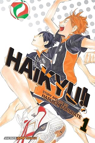 Book cover of Haikyu Hinata and Kageyama: Volume 1 by Haruichi Furudate