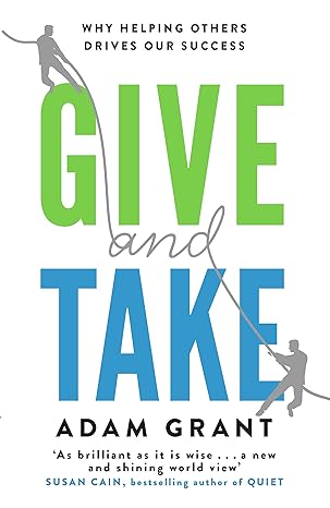 Book cover of Give and Take by Adam Grant