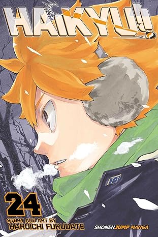 Book cover of Haikyu!!, Vol. 24: First Snow by Haruichi Furudate