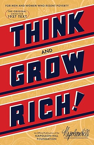 Book cover of Think and Grow Rich by Napoleon Hill