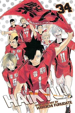 Book cover of Haikyu!!, Vol. 34: Cats' Claws by Haruichi Furudate