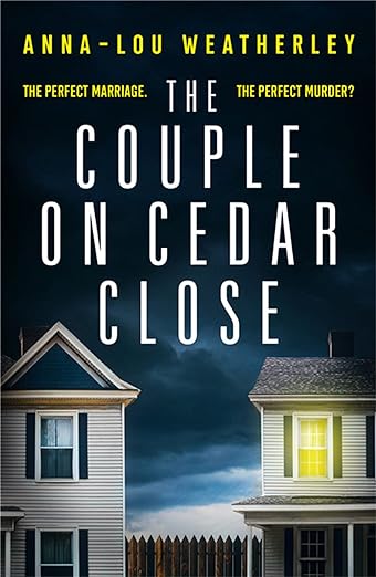 Book cover of The Couple on Cedar Close by Anna-Lou Weatherley