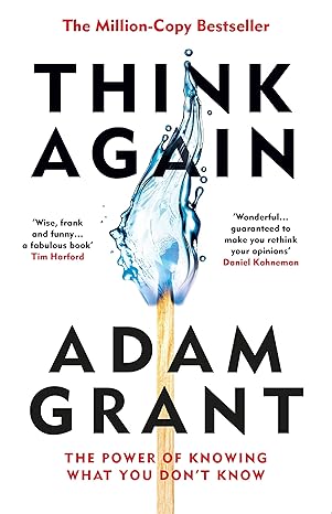 Book cover of Think Again by Adam Grant