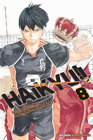 Book cover of Haikyu!!, Vol. 8: Former Lonely Tyrant by Haruichi Furudate