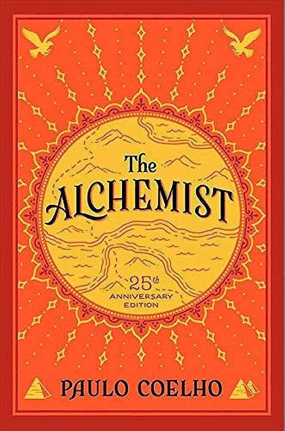 Book cover of The Alchemist by Paulo Coelho