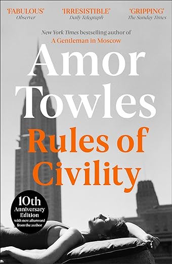 Book cover of Rules of Civility by Amor Towles