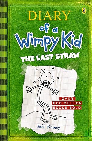 Book cover of The Last Straw: Diary of a Wimpy Kid by Jeff Kinney