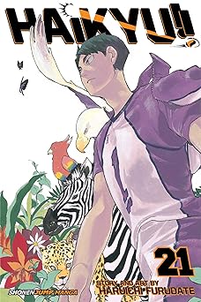 Book cover of Haikyu!!, Vol. 21: A Battle of Concepts by Haruichi Furudate