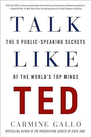 Book cover of TALK LIKE TED by Carmine Gallo