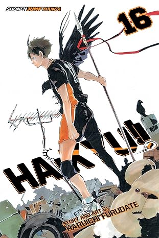 Book cover of Haikyu!!, Vol. 16: Ex-Quitter's Battle by Haruichi Furudate