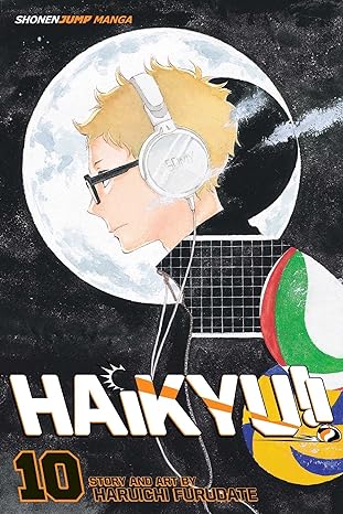 Book cover of Haikyu!!, Vol. 10: Moonrise by Haruichi Furudate