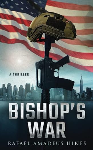 Book cover of Bishop's War by Rafael Amadeus Hines