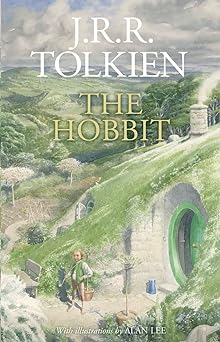 Book cover of The Hobbit: The Classic Bestselling Fantasy Novel by J.R.R Tolkien