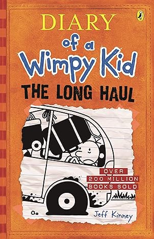 Book cover of The Long Haul: Diary of a Wimpy Kid by Jeff Kinney