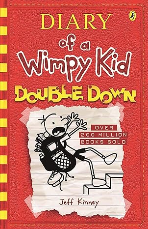 Book cover of Double Down: Diary of a Wimpy Kid by Jeff Kinney